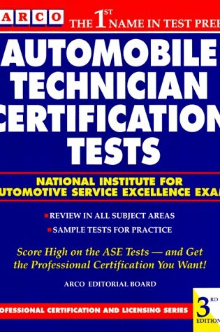 Cover of Automobile Technician Certification Tests