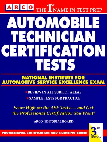 Book cover for Automobile Technician Certification Tests