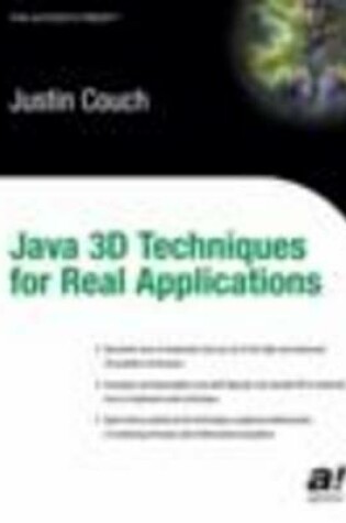 Cover of Java 3D Techniques for Real Applications