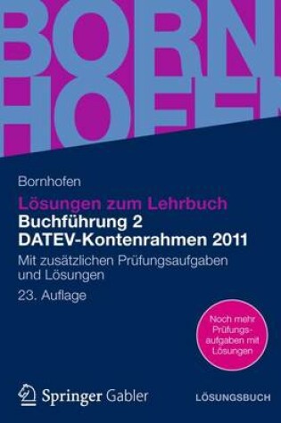 Cover of Losungen Zum Lehrbuch Buchfuhrung 2 Datev-Kontenrahmen 2011