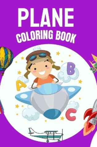 Cover of Plane Coloring Book