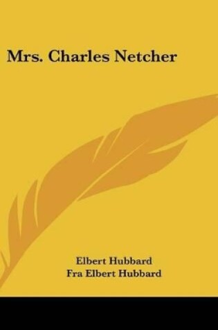 Cover of Mrs. Charles Netcher