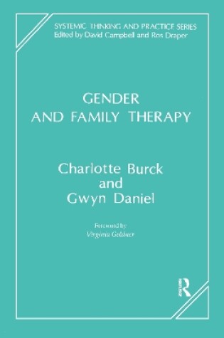 Cover of Gender and Family Therapy