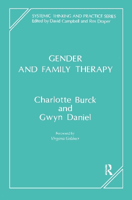 Cover of Gender and Family Therapy