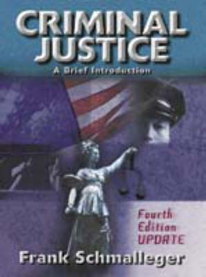 Book cover for Criminal Justice:a Brief Introduction, Update