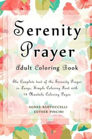 Cover of Serenity Prayer Adult Coloring Book