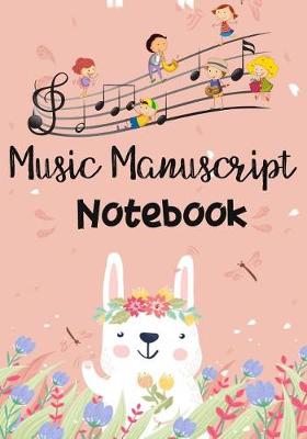 Book cover for Music Manuscript Notebook