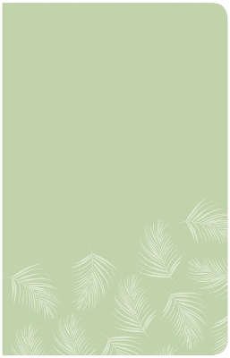 Book cover for CSB Essential Teen Study Bible, Personal Size, Green Palms LeatherTouch
