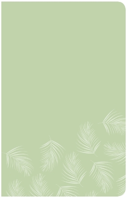 Cover of CSB Essential Teen Study Bible, Personal Size, Green Palms LeatherTouch