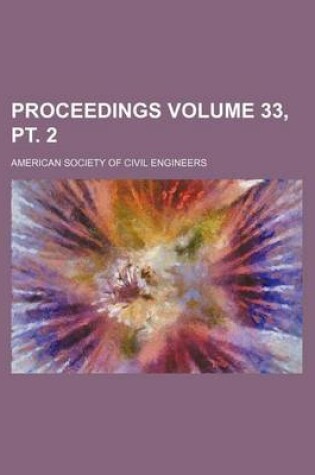 Cover of Proceedings Volume 33, PT. 2
