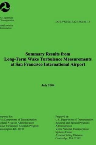 Cover of Summary Results from Long-Term Wake Turbulence Measurements at San Francisco International Airport