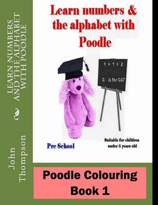 Book cover for Poodle Colouring Book 1