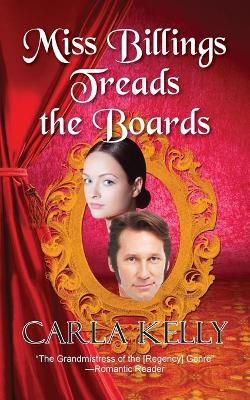 Book cover for Miss Billings Treads the Boards