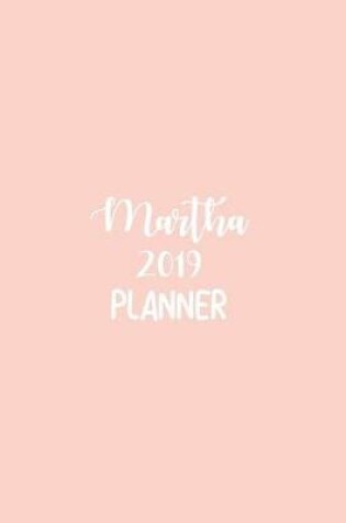 Cover of Martha 2019 Planner