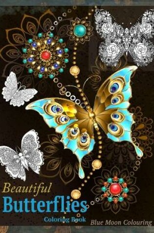 Cover of Beautiful Butterflies Coloring Book