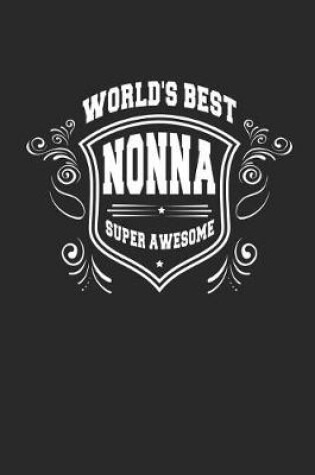 Cover of World's Best Nonna Super Awesome