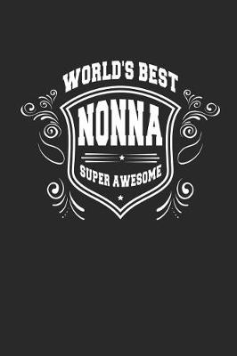 Book cover for World's Best Nonna Super Awesome