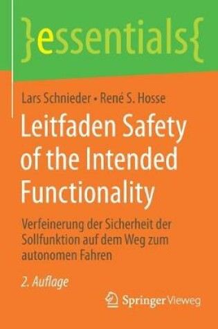 Cover of Leitfaden Safety of the Intended Functionality