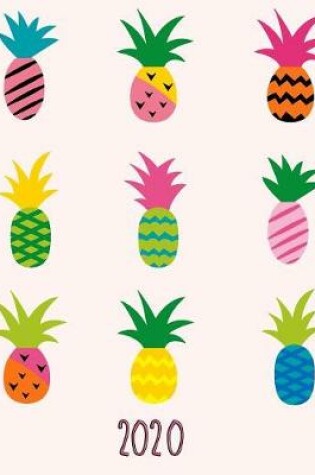 Cover of Multiple Colorful Tropical Pineapples