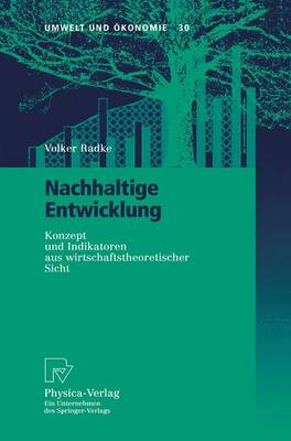 Book cover for Nachhaltige Entwicklung