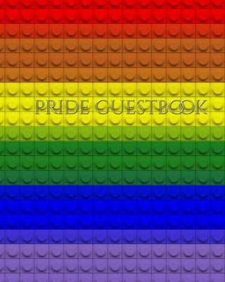 Book cover for Pride guest Book Size Queen Edition