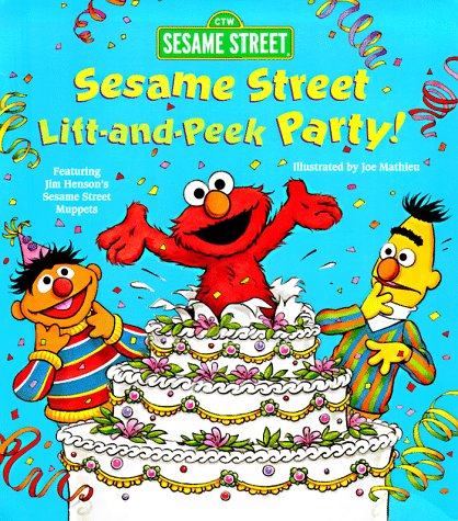 Book cover for Sesame Street Lift-and-Peek Party!