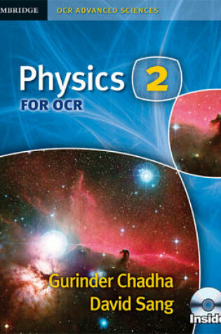 Cover of Physics 2 for OCR Secondary Student Book with CD-ROM