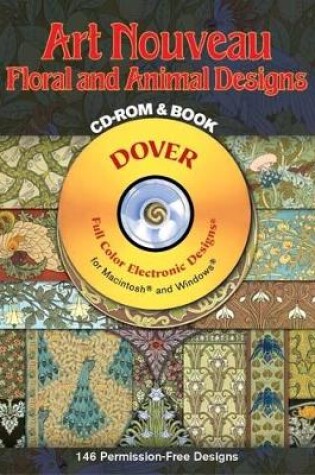 Cover of Art-Nouveau Floral and Animal Des CD