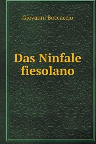 Cover of Das Ninfale fiesolano