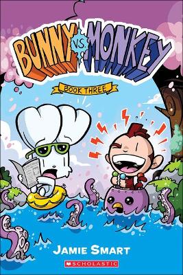 Book cover for Bunny vs. Monkey Book 3
