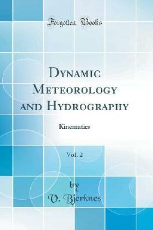 Cover of Dynamic Meteorology and Hydrography, Vol. 2