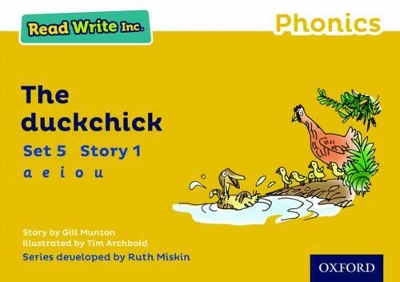 Book cover for Read Write Inc. Phonics: The Duckchick (Yellow Set 5 Storybook 1)