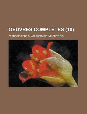 Book cover for Oeuvres Completes (10 )