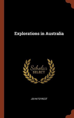 Book cover for Explorations in Australia