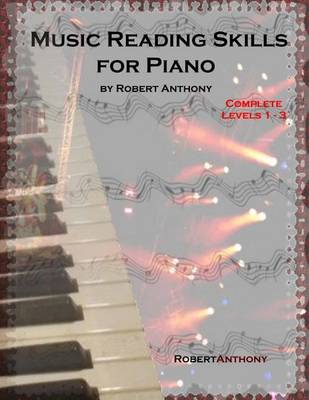 Book cover for Music Reading Skills for Piano Complete Levels 1 - 3