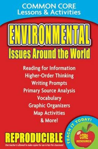 Cover of Environmental Issues Around the World - Common Core Lessons & Activities
