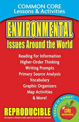 Cover of Environmental Issues Around the World - Common Core Lessons & Activities