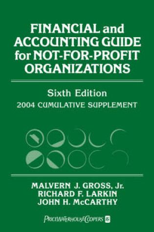 Cover of Financial and Accounting Guide for Non-for-profit Organizations