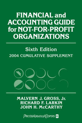 Book cover for Financial and Accounting Guide for Non-for-profit Organizations