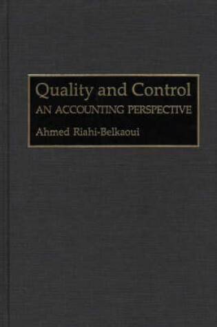 Cover of Quality and Control