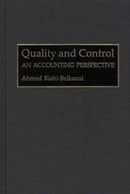 Book cover for Quality and Control