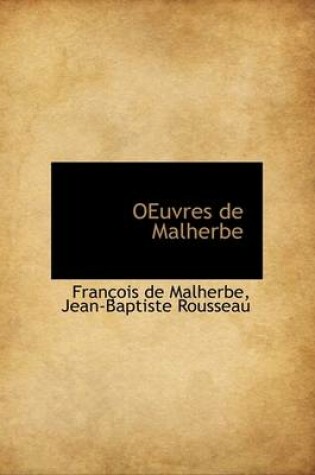 Cover of Oeuvres de Malherbe