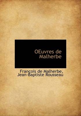 Book cover for Oeuvres de Malherbe