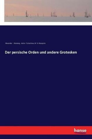 Cover of Der persische Orden und andere Grotesken