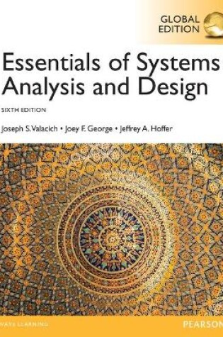 Cover of Essentials of Systems Analysis and Design, Global Edition