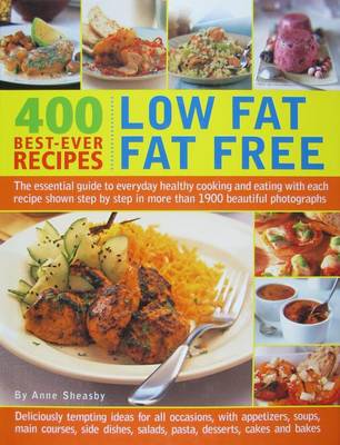 Book cover for 400 Best-Ever Recipes: Low Fat Fat Free