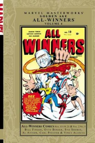 Cover of Marvel Masterworks: Golden Age All-winners Volume 4