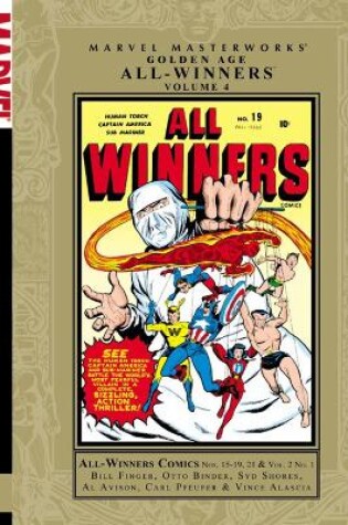 Cover of Marvel Masterworks: Golden Age All-winners Volume 4