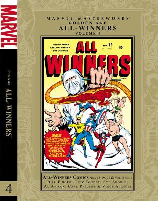 Book cover for Marvel Masterworks: Golden Age All-winners Volume 4