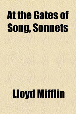 Book cover for At the Gates of Song, Sonnets